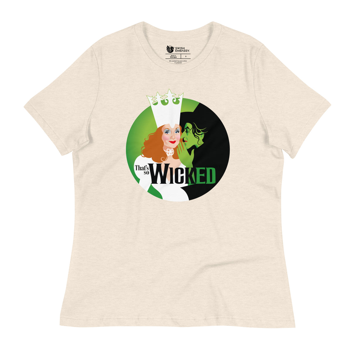 That's So Wicked (Women's Relaxed T-Shirt)-Women's T-Shirts-Swish Embassy