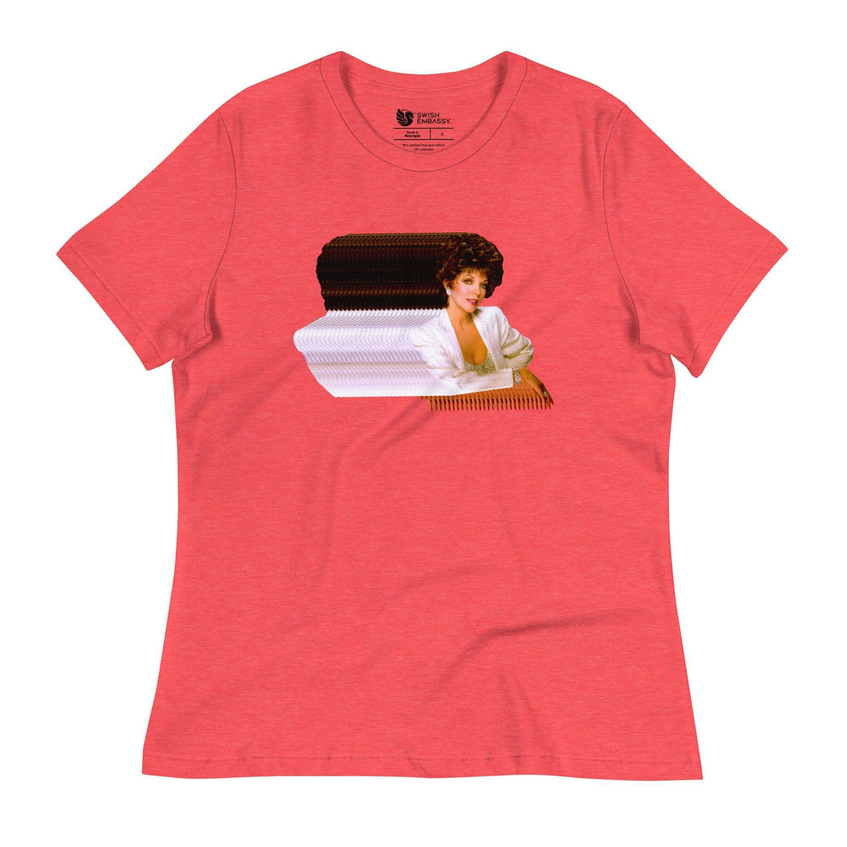 The Shoulderpad Supremacy (Women's Relaxed T-Shirt)-Women's T-Shirts-Swish Embassy