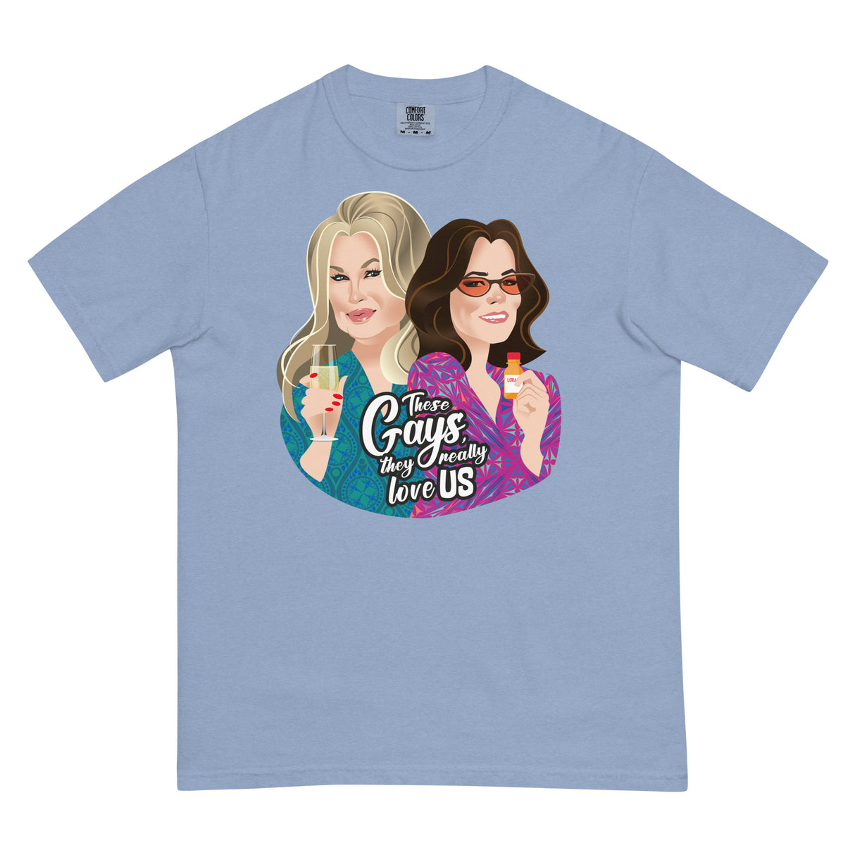 These Gays Love Us (Boxy Tee)-Boxy T-Shirt-Swish Embassy