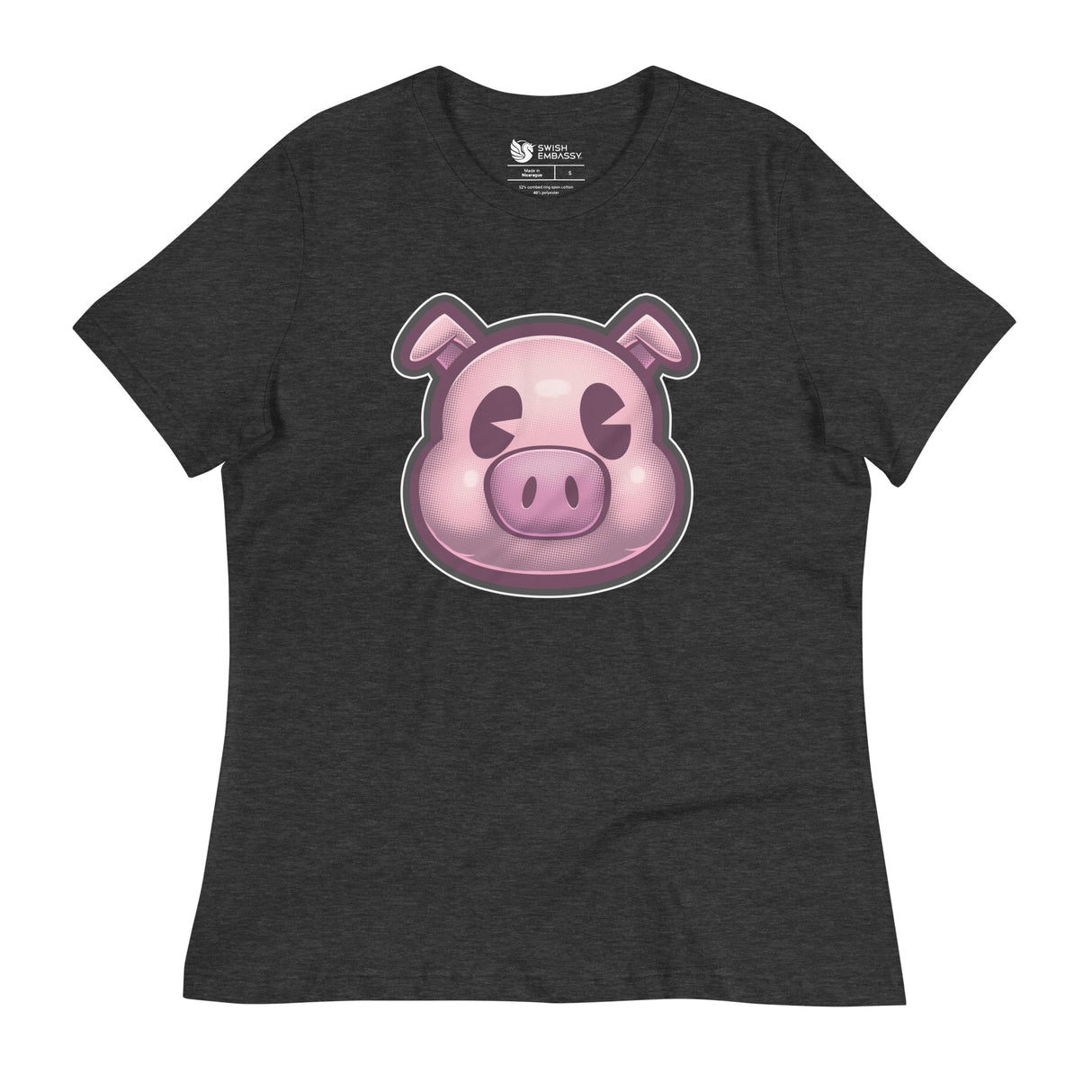 This Little Piggy (Women's Relaxed T-Shirt)-Women's T-Shirts-Swish Embassy