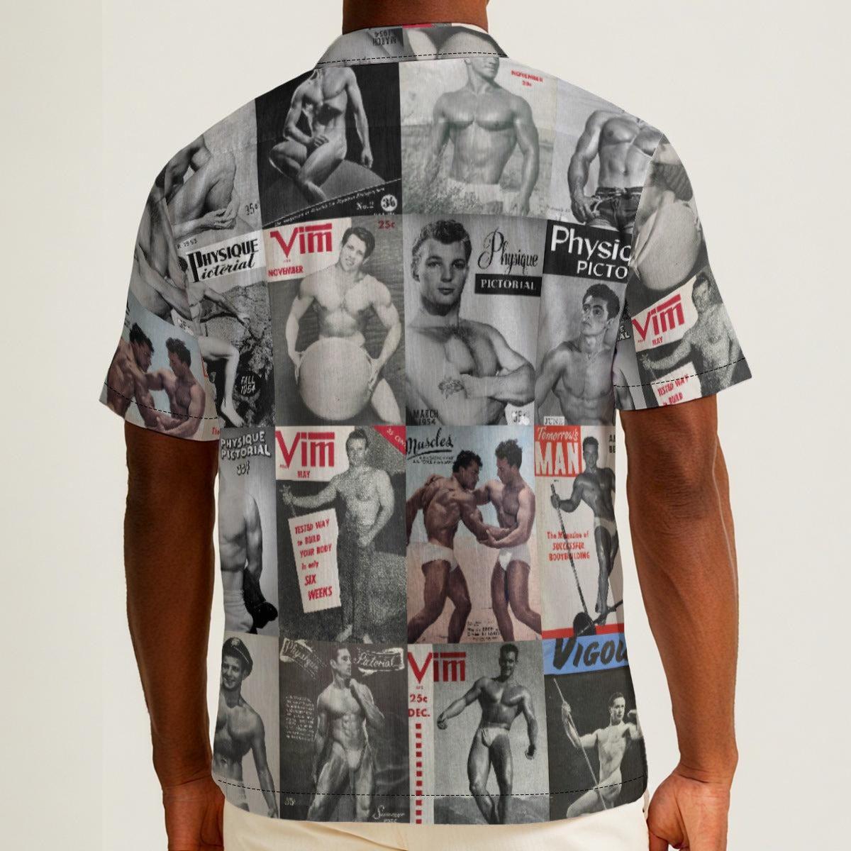 Vintage Physique (Cotton Button Shirt)-Cotton Button Shirt-Swish Embassy