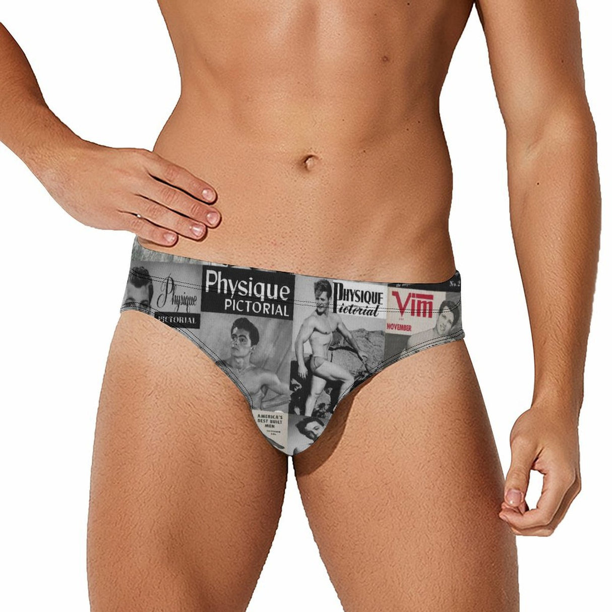 Vintage Physique (Swim Briefs)-Swim Briefs-Swish Embassy