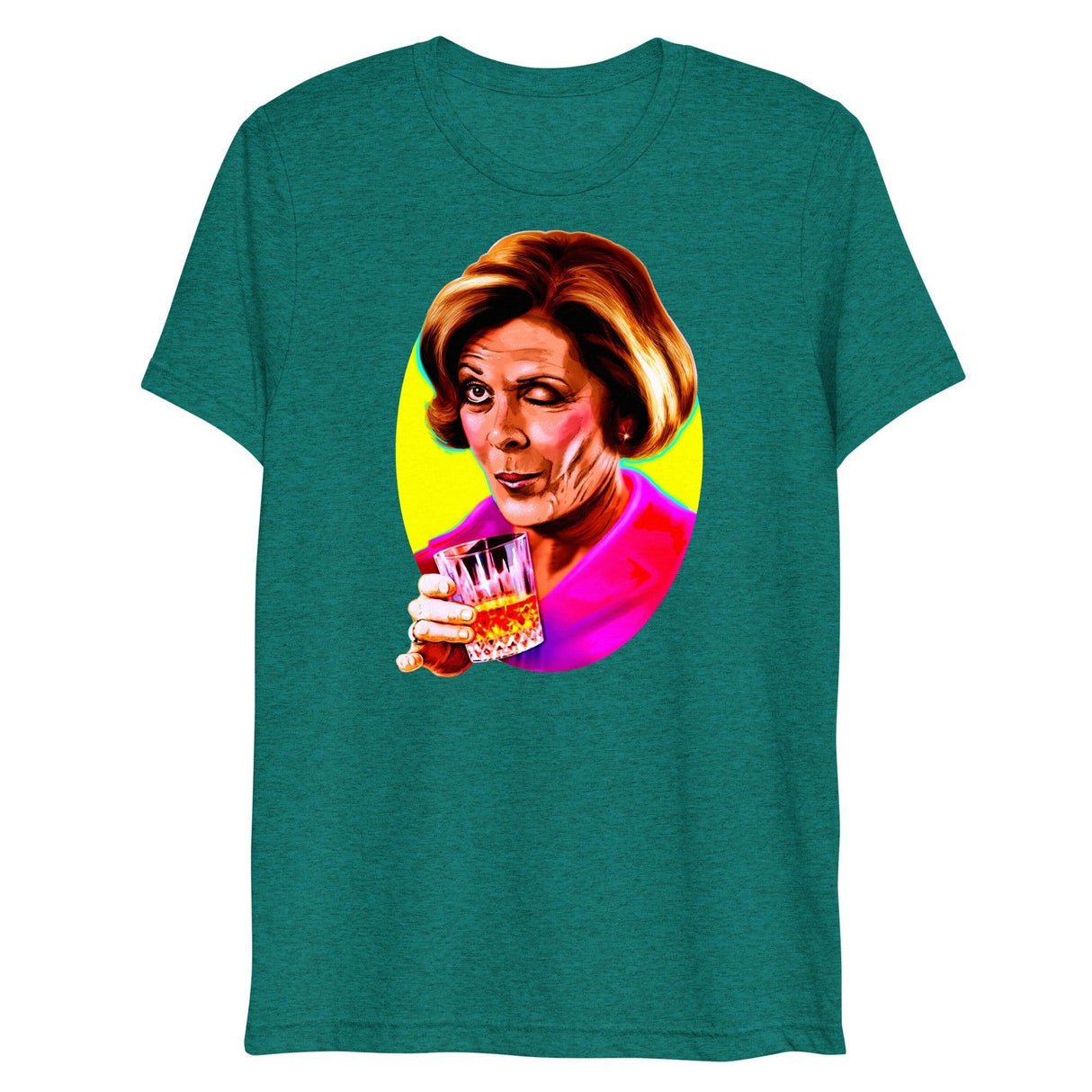 Wink and Drink (Triblend)-Triblend T-Shirt-Swish Embassy