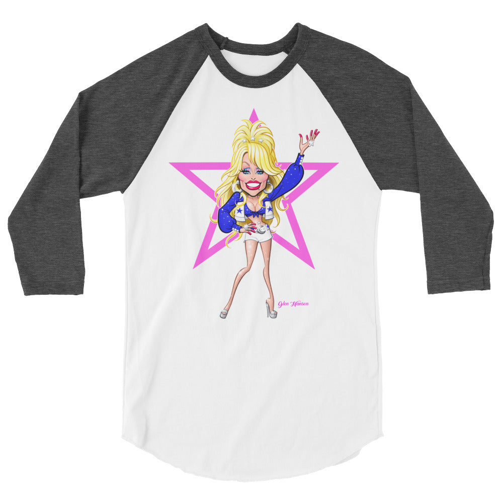 Halftime (Raglan) - White/Heather Charcoal