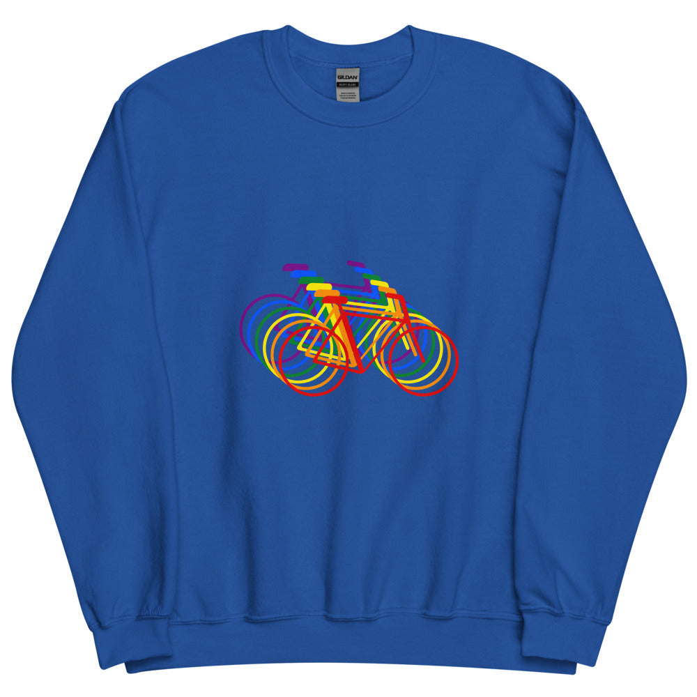 Village Bicycle (Sweater) - Royal