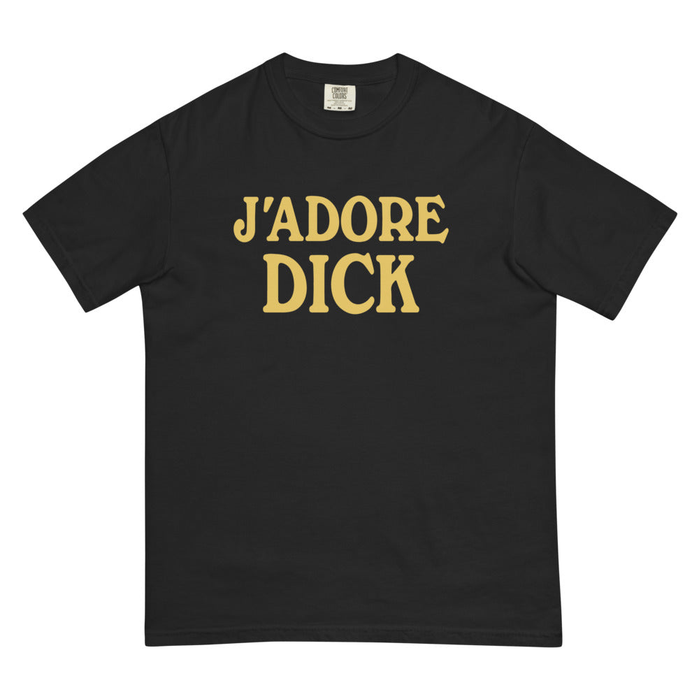 J'Adore Dick (Boxy Tee) - Black