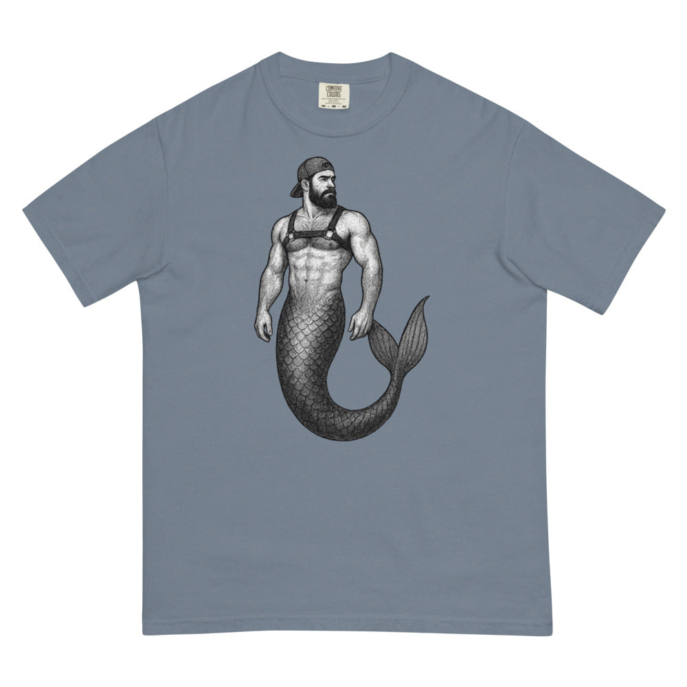 Merbro (Boxy Tee) - Blue Jean