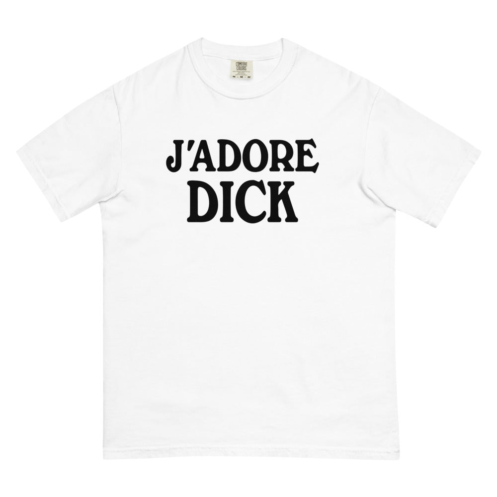 J'Adore Dick (Boxy Tee) - White