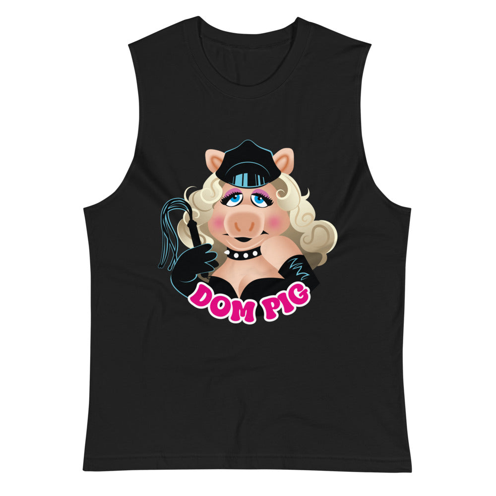 Dom Pig (Muscle Shirt) - Black