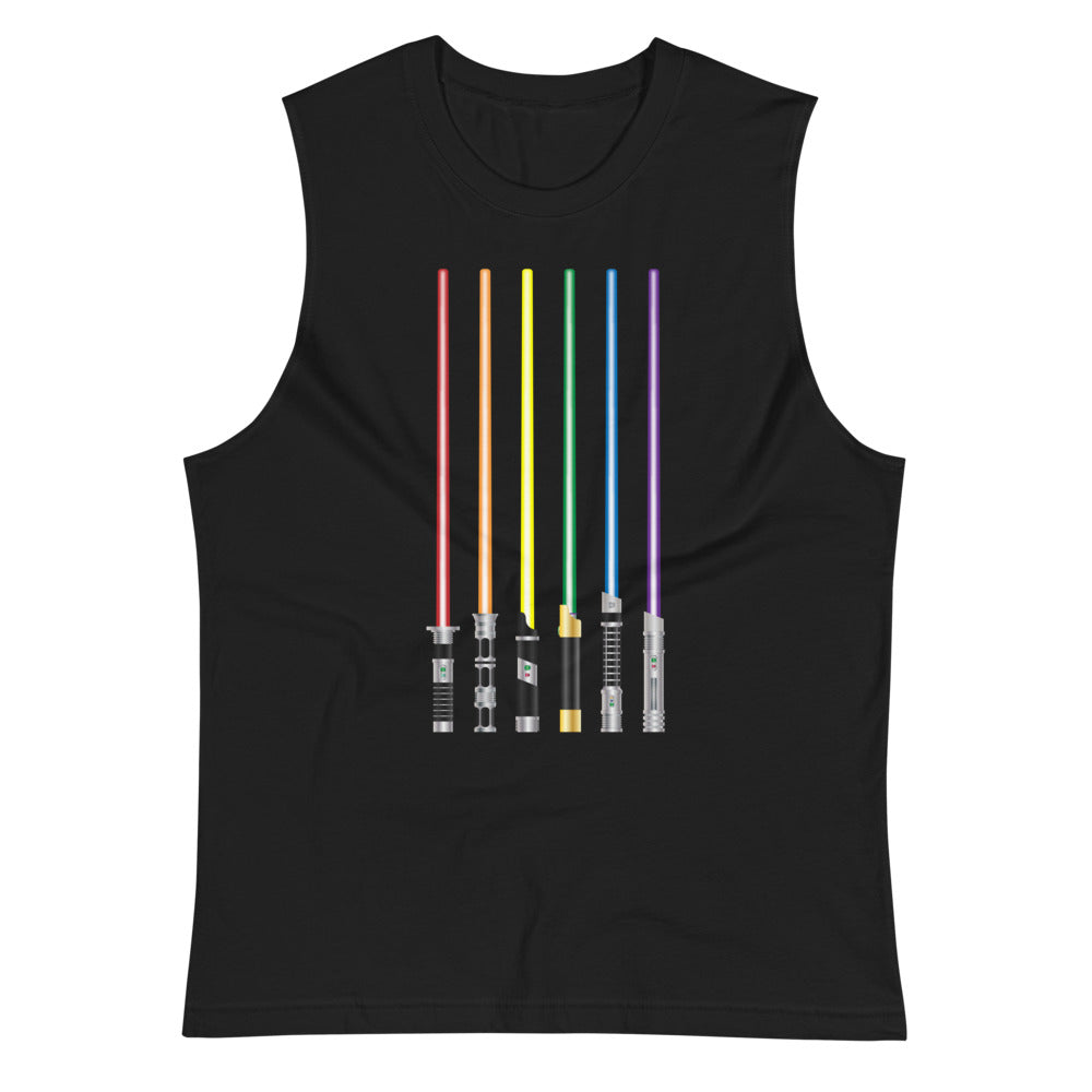 Pride Saber (Muscle Shirt) - Black