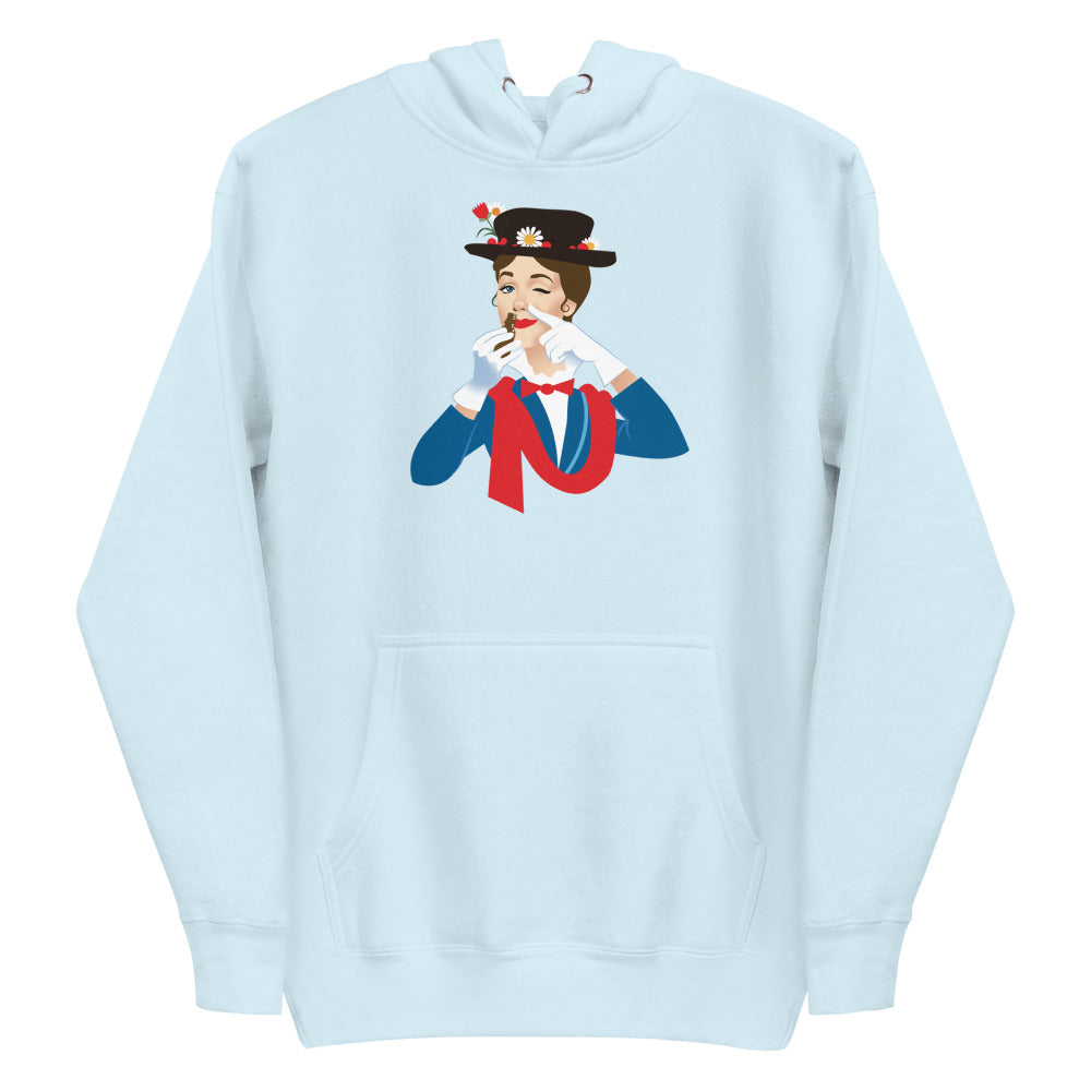 Mary Poppers (Hoodie) - Sky Blue