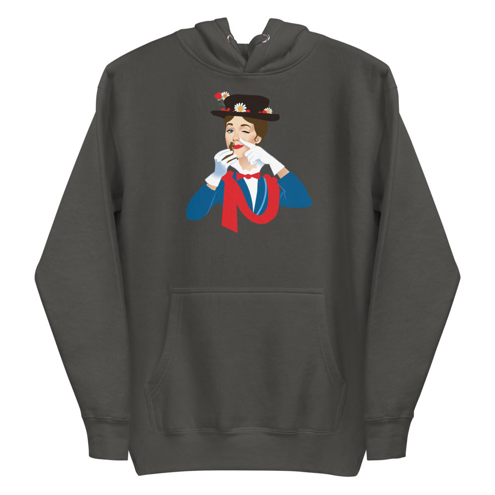 Mary Poppers (Hoodie) - Vintage Black