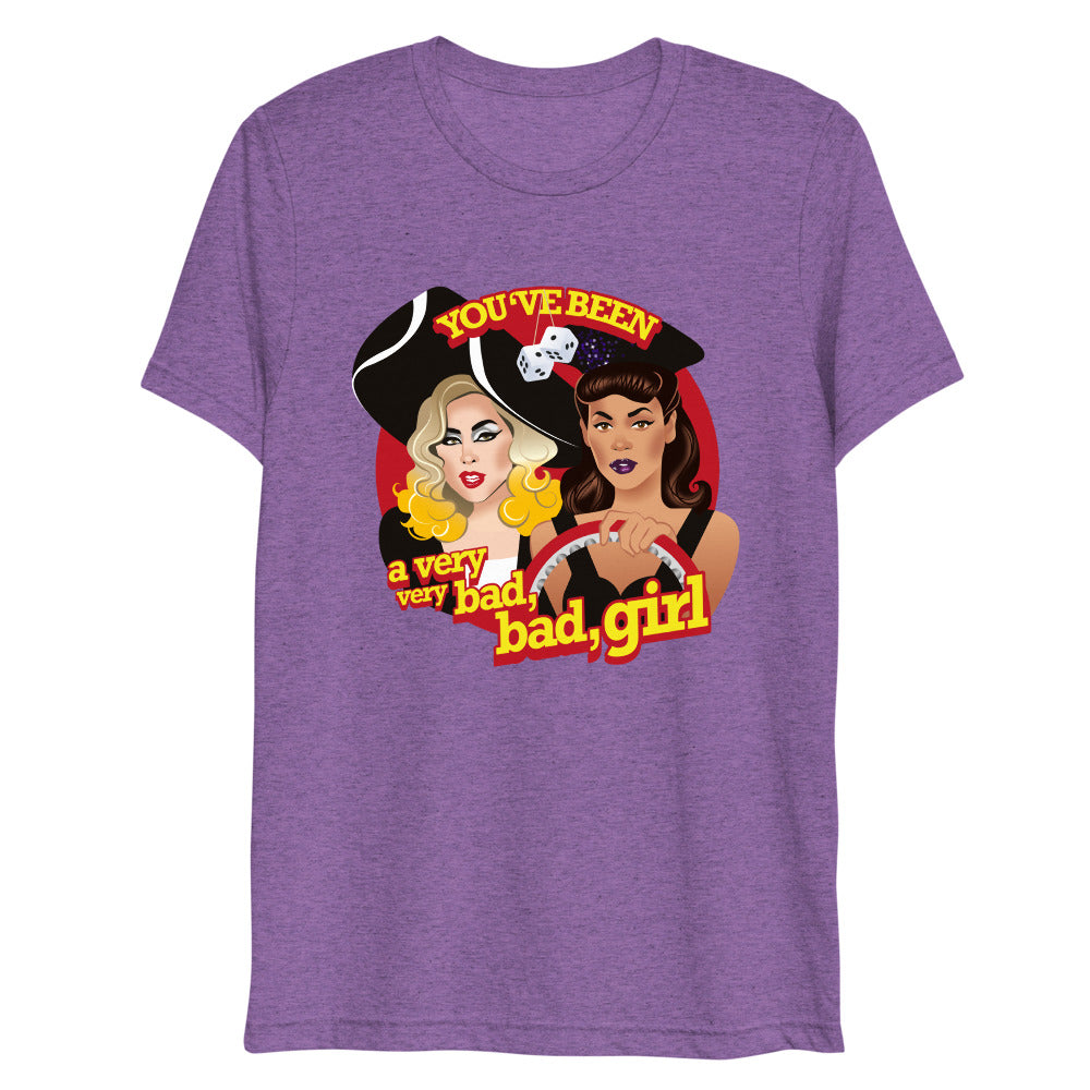 Bad Girl (Triblend) - Purple Triblend