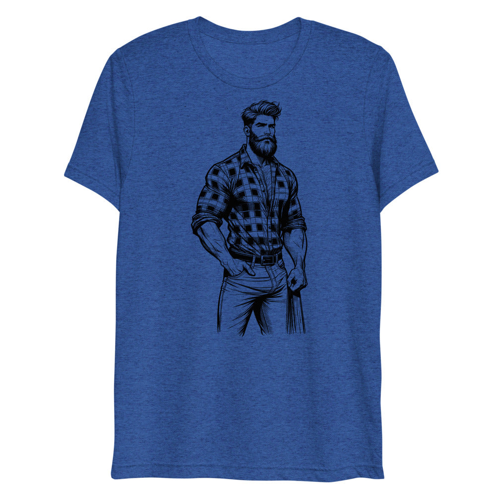 Lumbersexual (Triblend) - True Royal Triblend