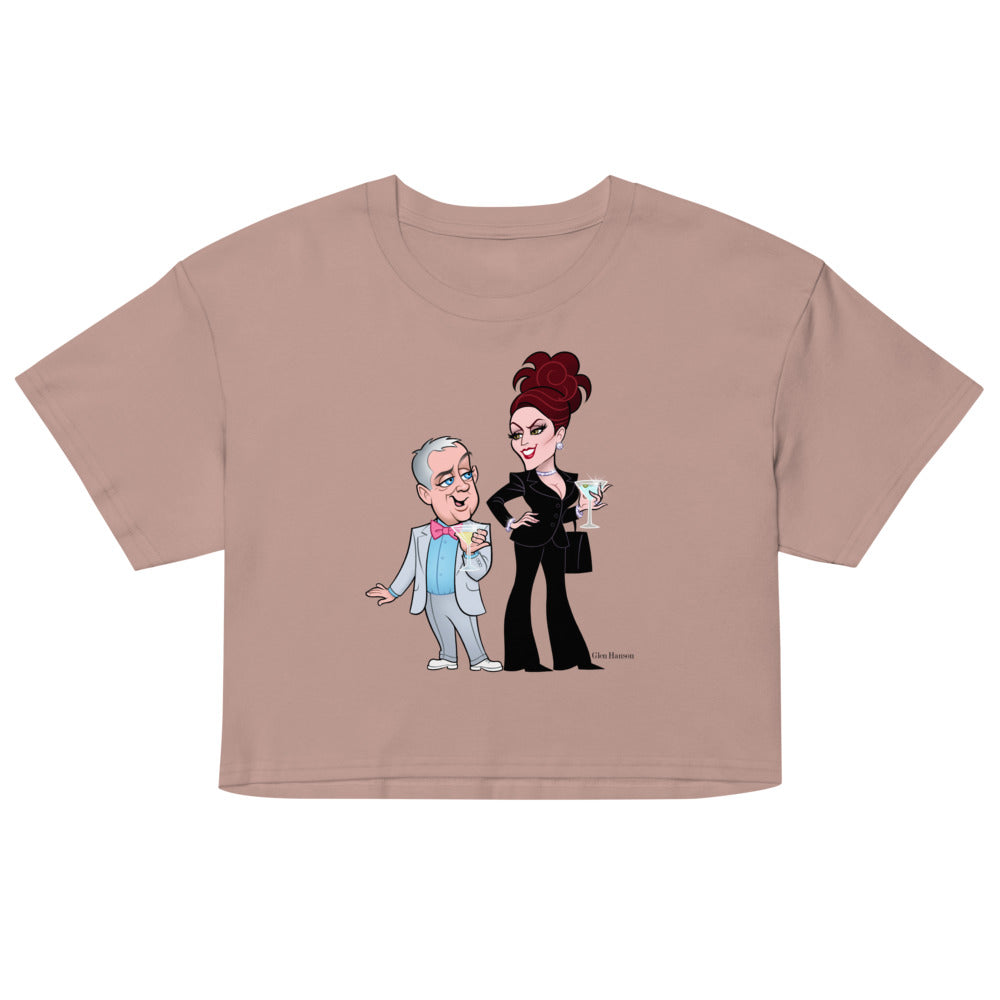 Well Well Well (Crop Top) - Hazy Pink