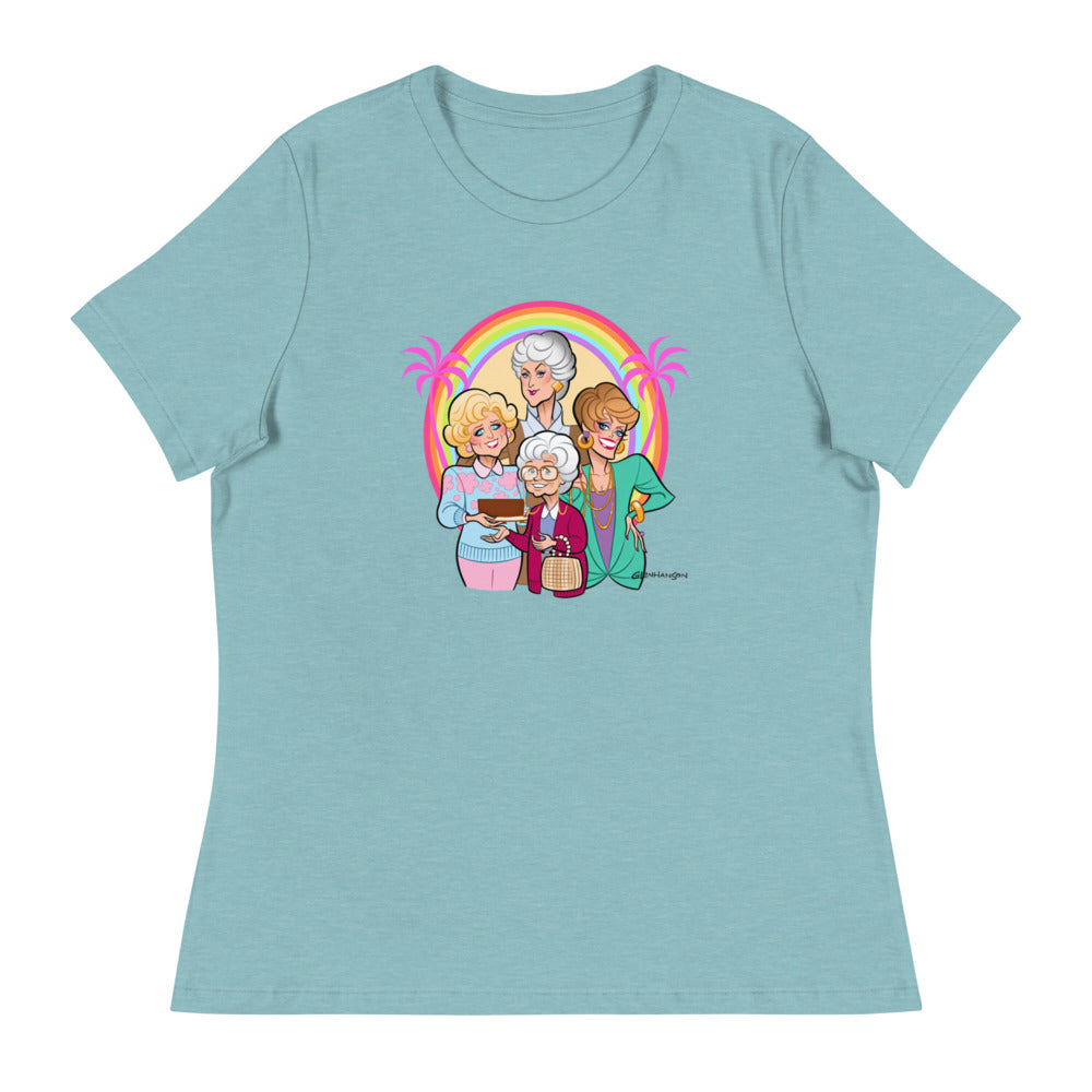 Miami is Proud (Women's) - Heather Blue Lagoon