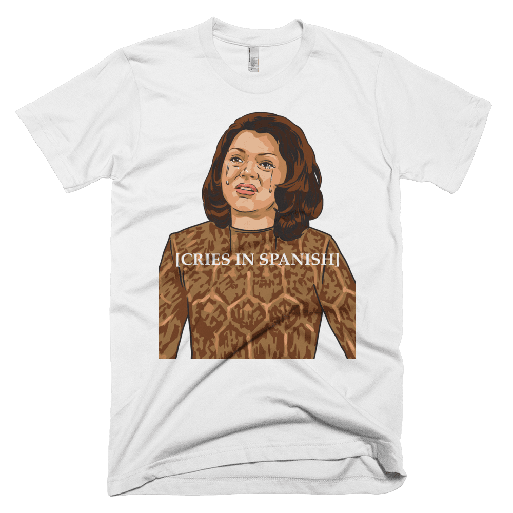 Cries in Spanish-T-Shirts-Swish Embassy
