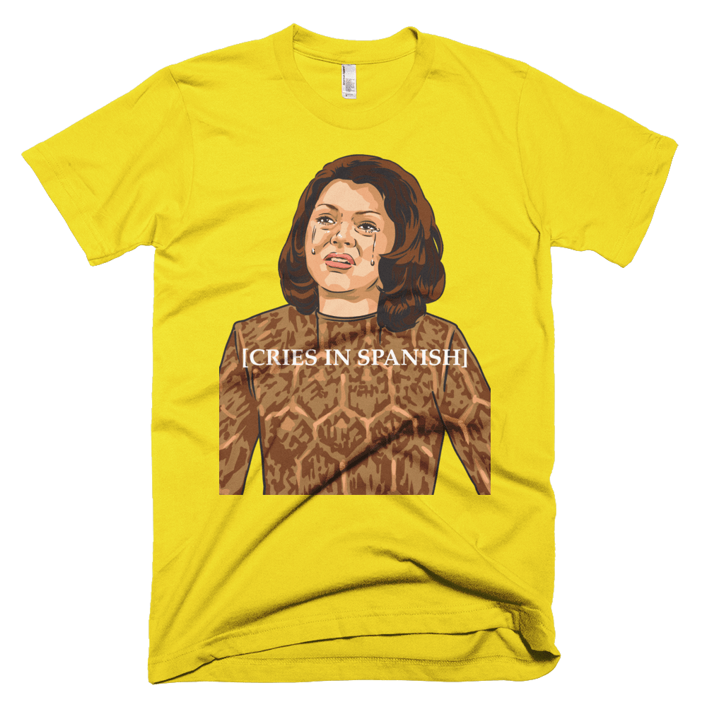 Cries in Spanish-T-Shirts-Swish Embassy