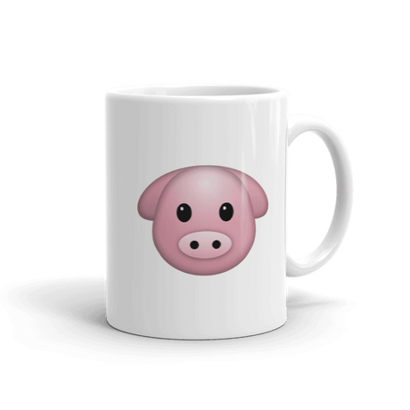 Emoji Pig Mug-Mugs-Swish Embassy