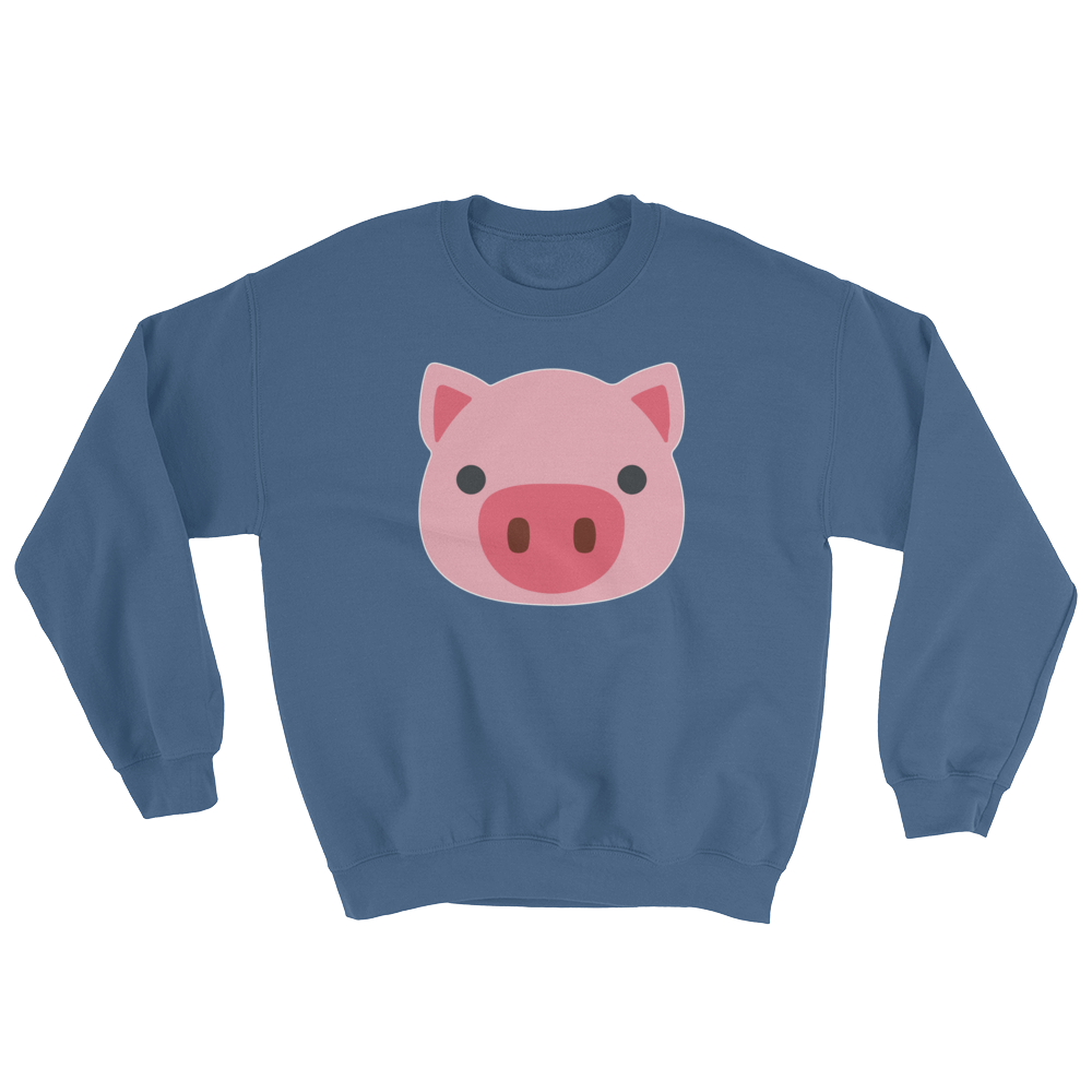 Flat Pig (Long Sleeve)-Long Sleeve-Swish Embassy
