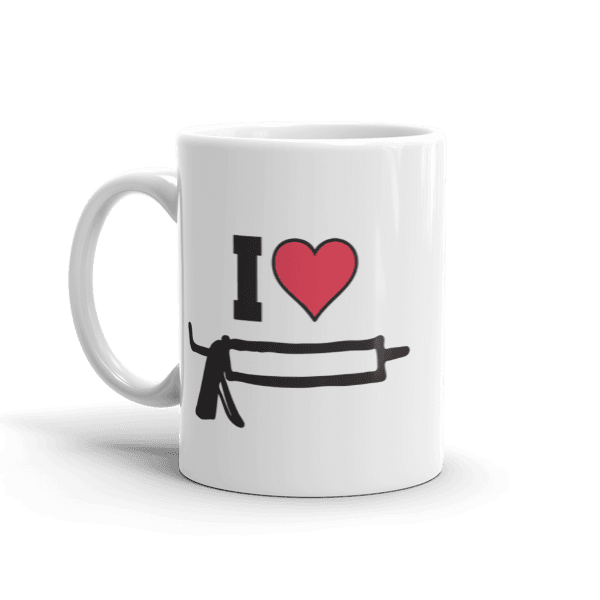 I Love Caulk (Mug)-Mugs-Swish Embassy