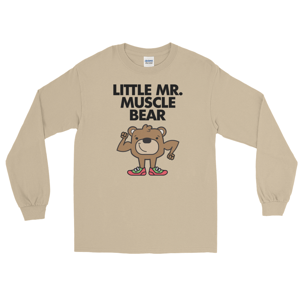 Little Mr. Musclebear (Long Sleeve)-Long Sleeve-Swish Embassy