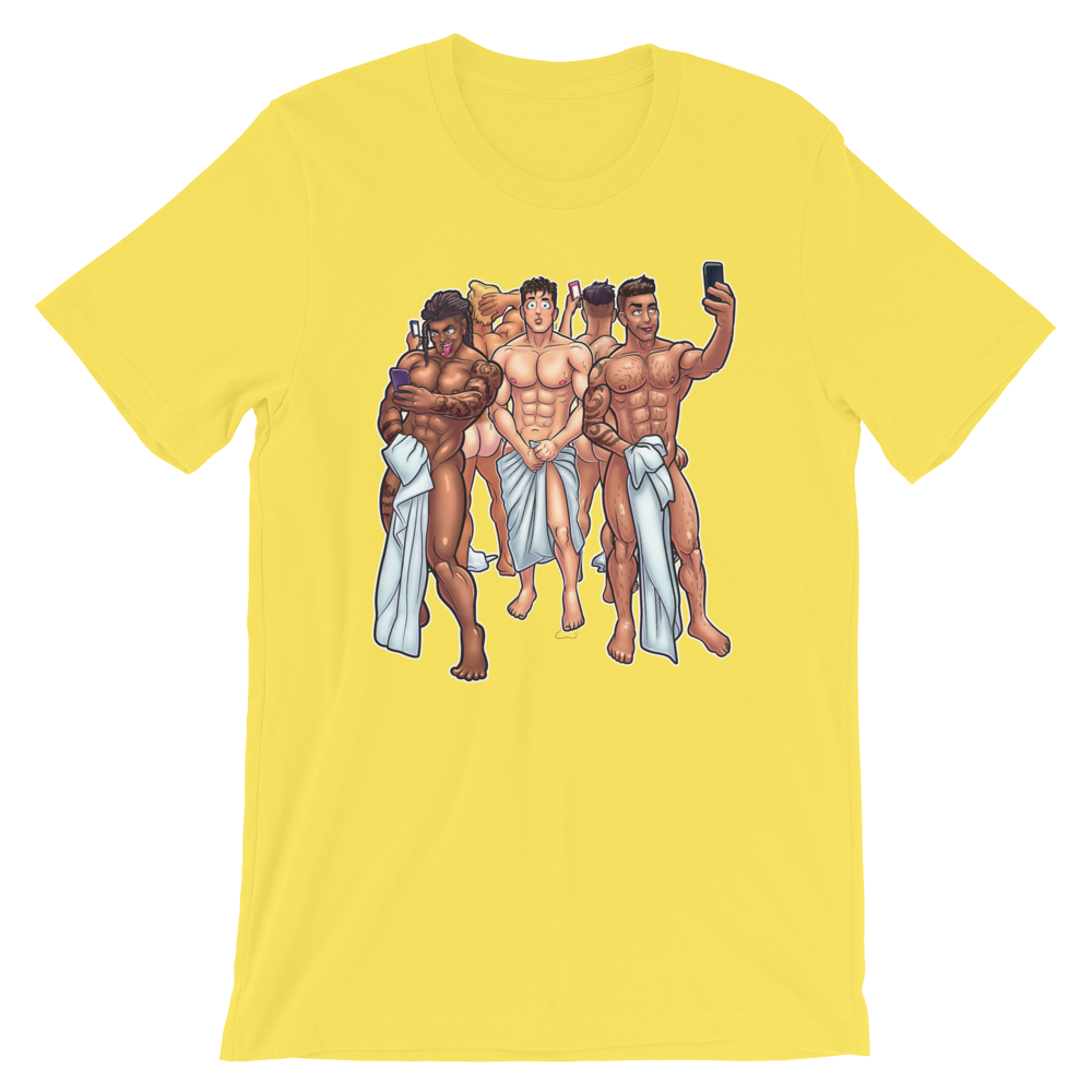 Locker Room Selfie-T-Shirts-Swish Embassy