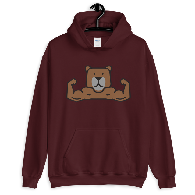 Muscle Bear (Hoodie)-Hoodie-Swish Embassy