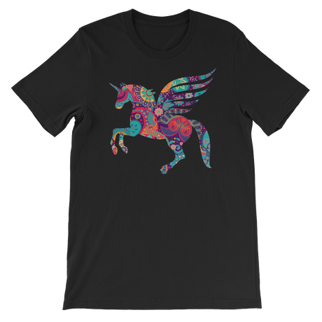 Paisley Pegacorn-T-Shirts-Swish Embassy