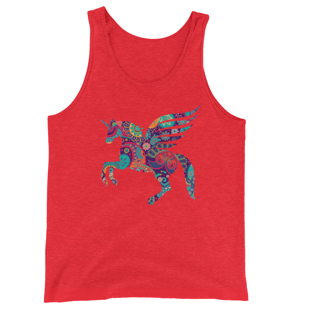 Paisley Pegacorn (Tank Top)-Tank Top-Swish Embassy