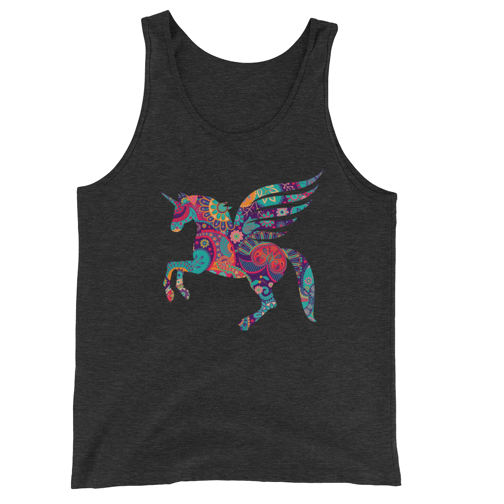 Paisley Pegacorn (Tank Top)-Tank Top-Swish Embassy