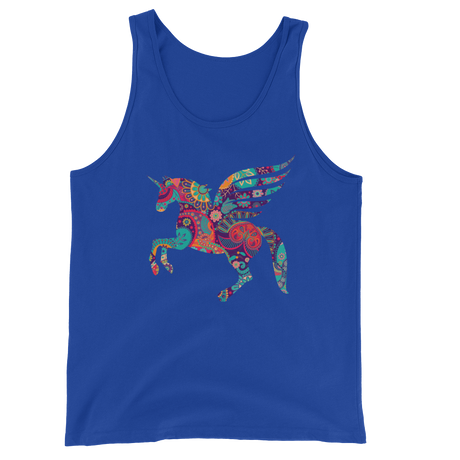 Paisley Pegacorn (Tank Top)-Tank Top-Swish Embassy
