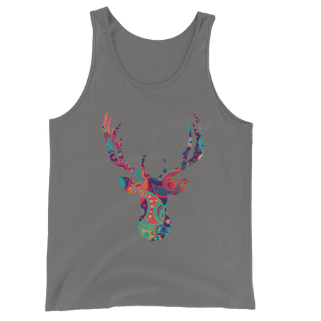 Paisley Stag (Tank Top)-Tank Top-Swish Embassy