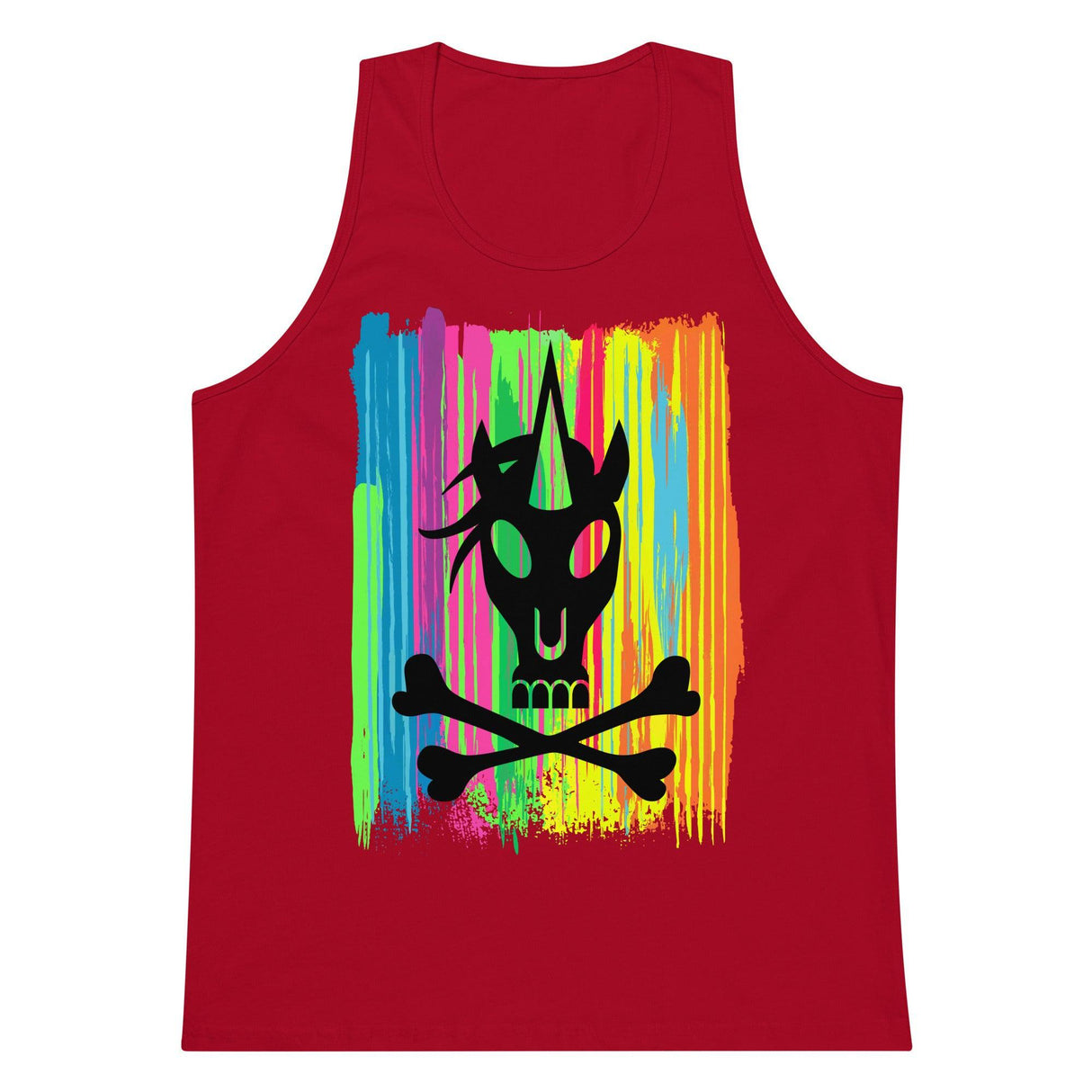 Psycho Unicorn (Tank Top)-Tank Top-Swish Embassy