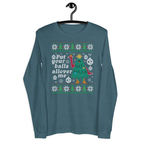 Put Your Balls (Ugly Christmas)-T-Shirts-Swish Embassy