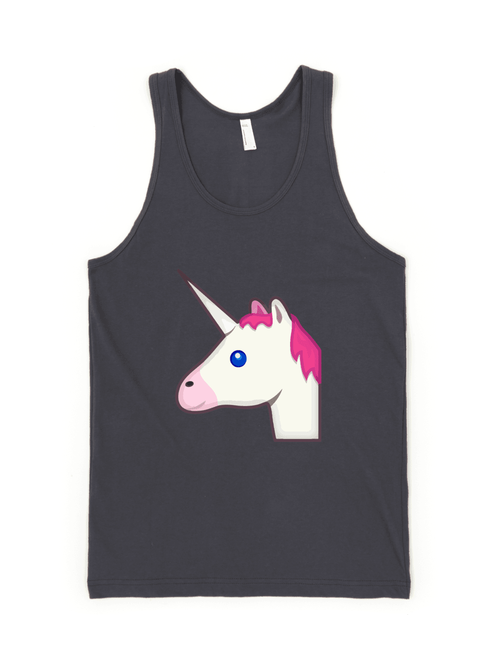 Unicorn Emoji Tank-Tank Top-Swish Embassy