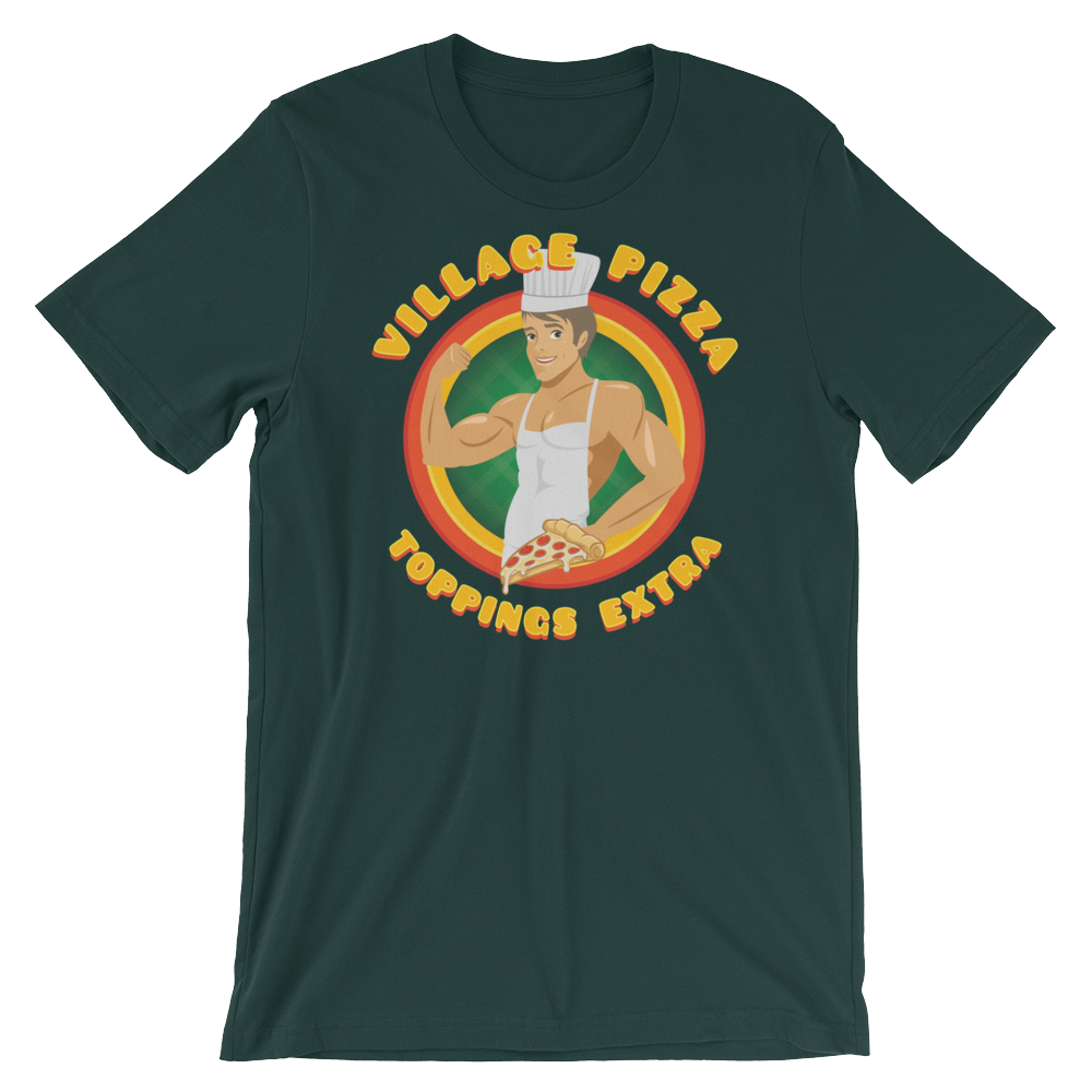 Village Pizza-T-Shirts-Swish Embassy