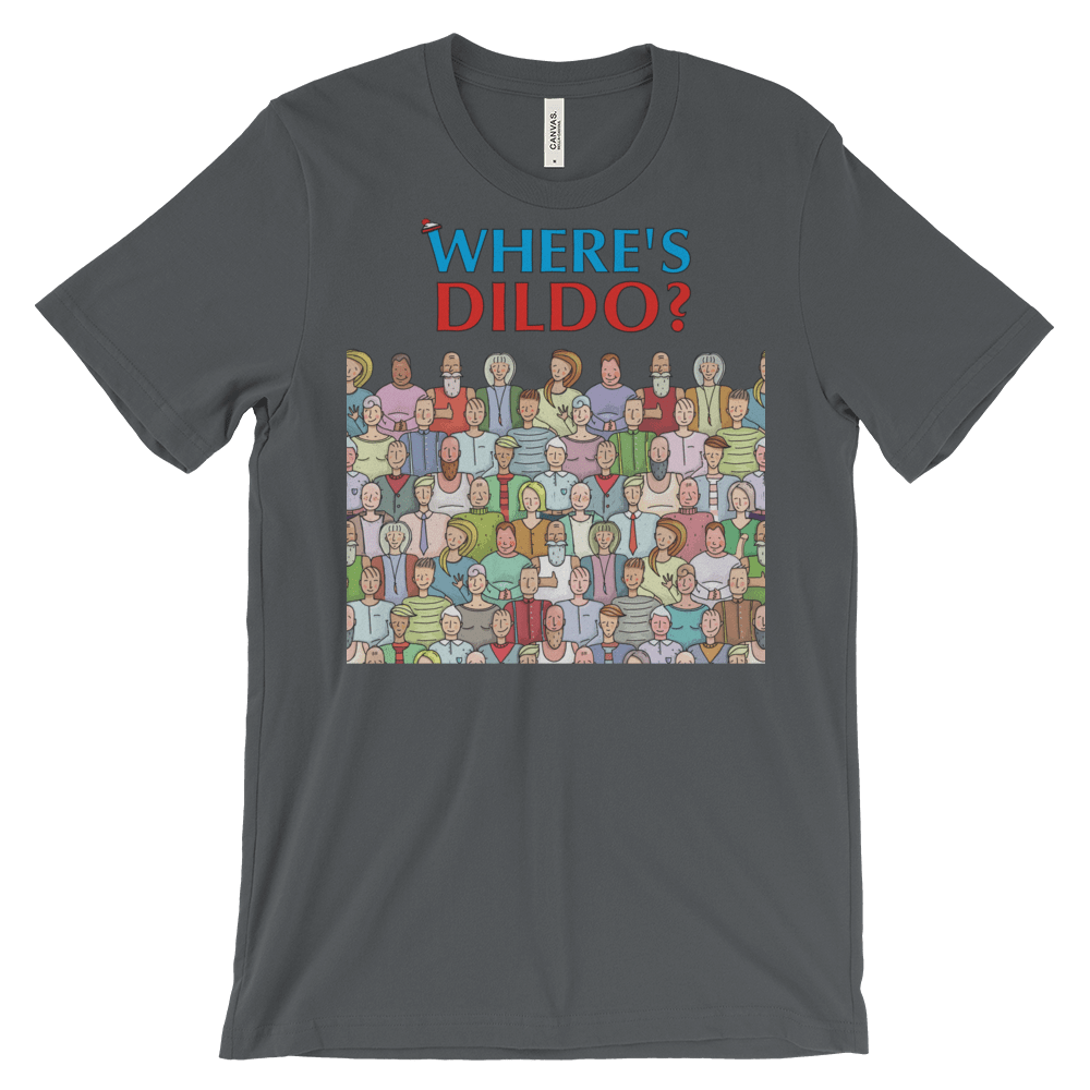 Where's Dildo?-T-Shirts-Swish Embassy
