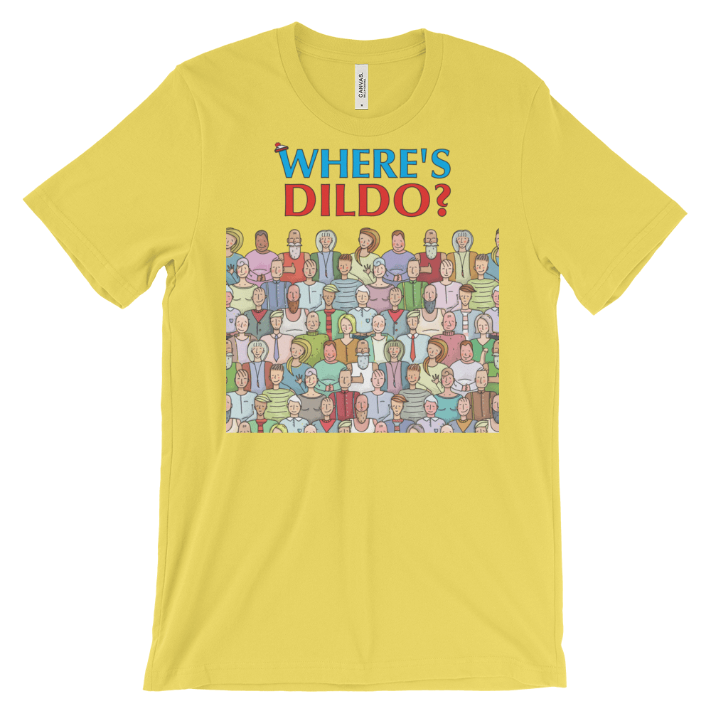 Where's Dildo?-T-Shirts-Swish Embassy