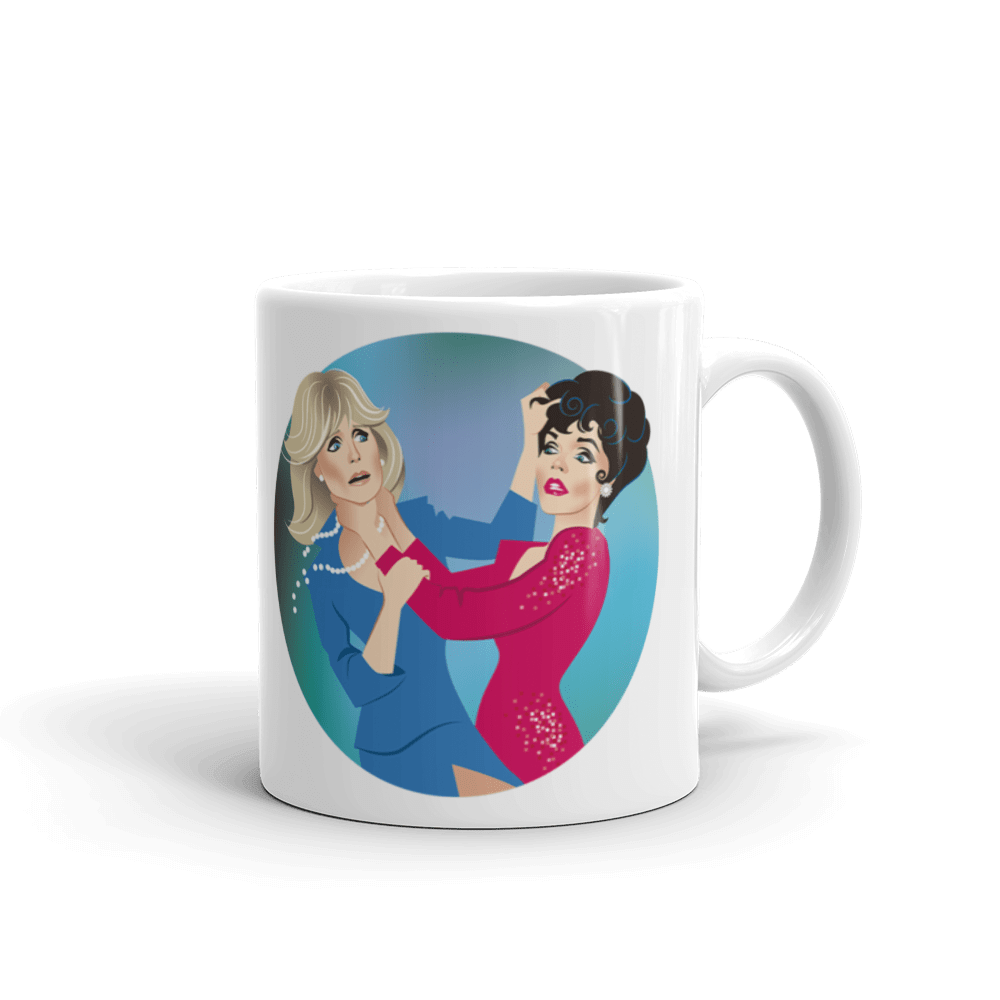Cat Fight (Mug)-Mugs-Swish Embassy