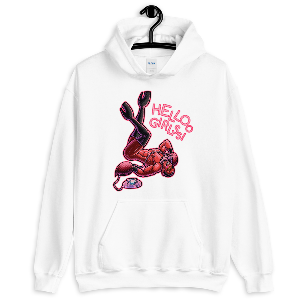 Helloo Girlss! (Hoodie)-Hoodie-Swish Embassy