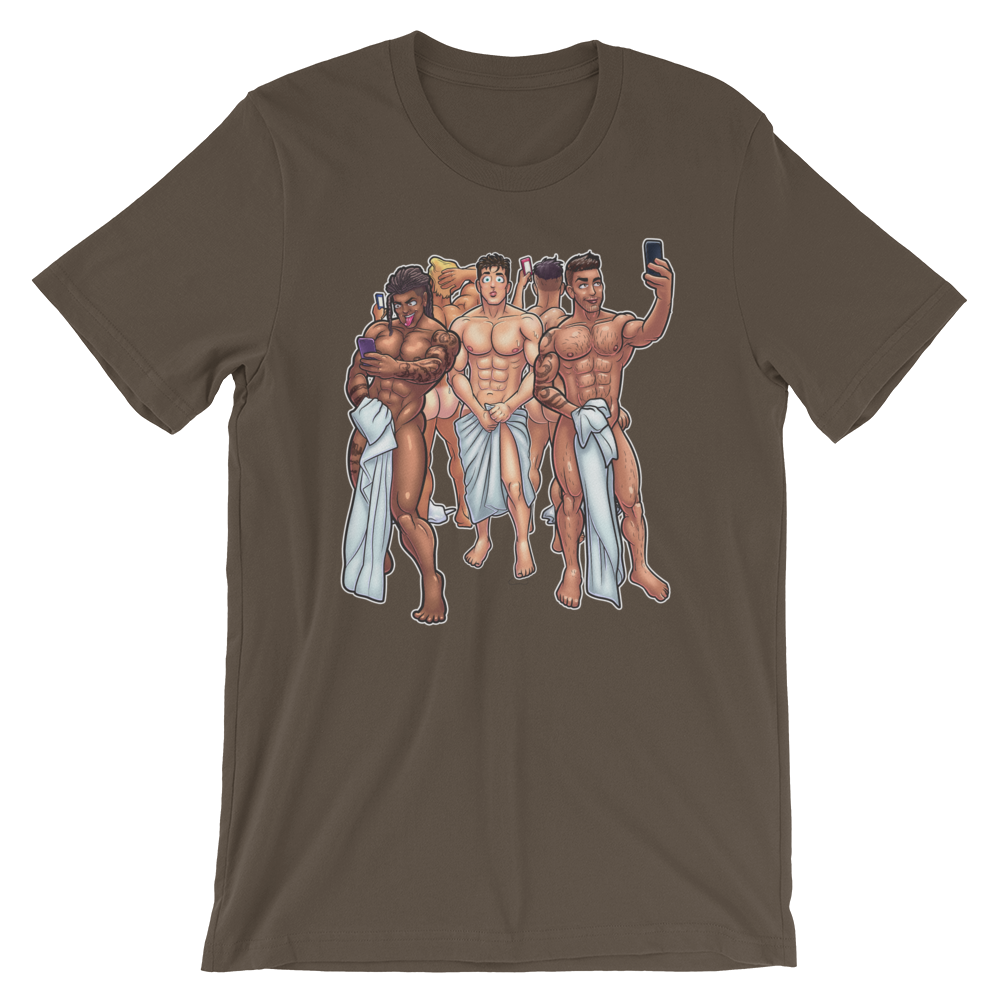 Locker Room Selfie-T-Shirts-Swish Embassy