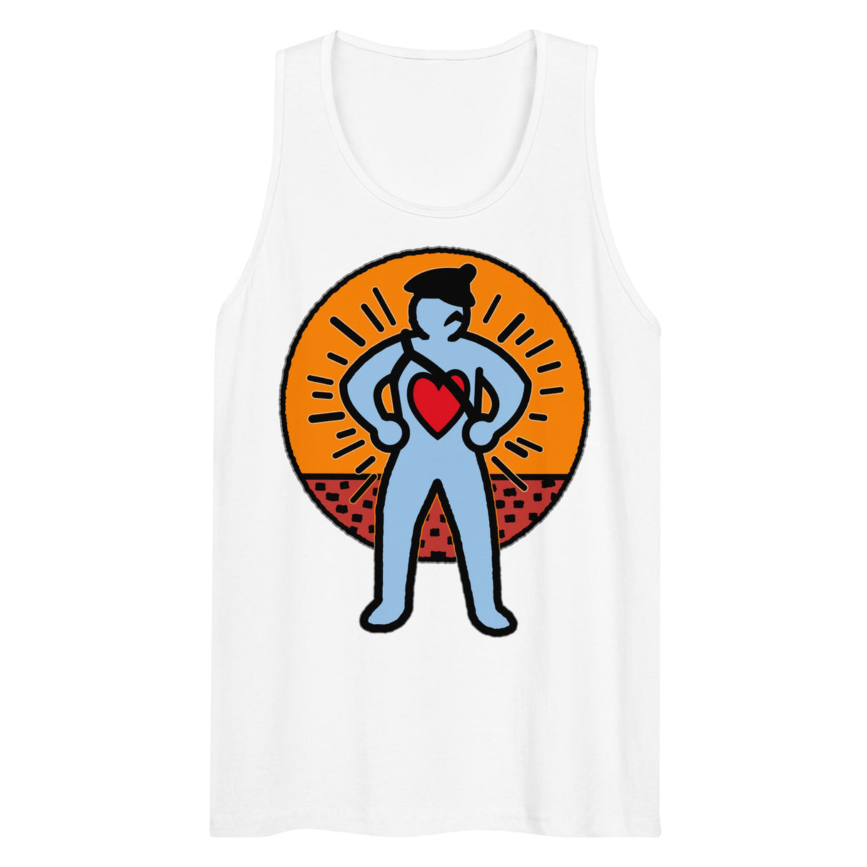 Love that Leather (Tank Top)-Tank Top-Swish Embassy