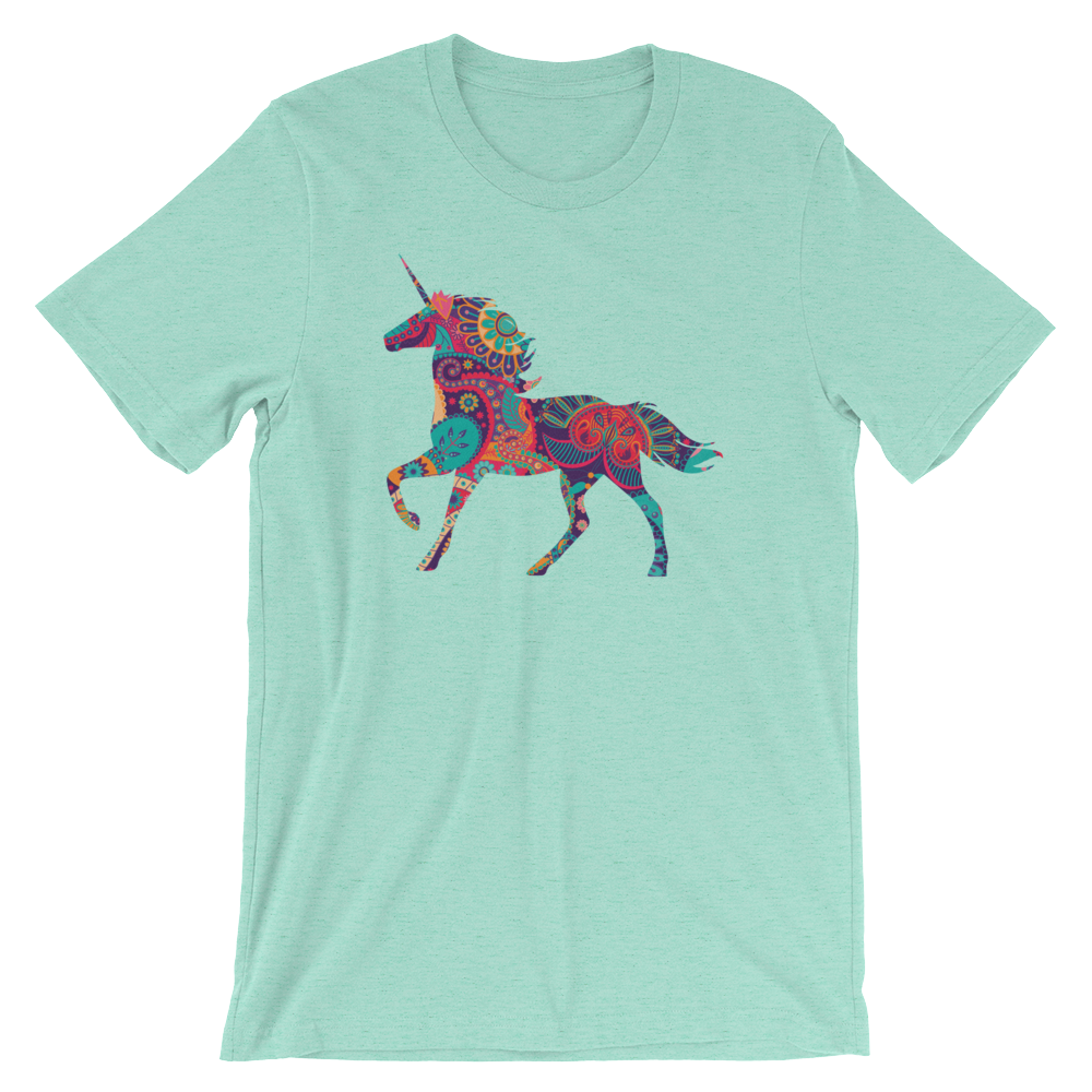 Paisley Unicorn-T-Shirts-Swish Embassy