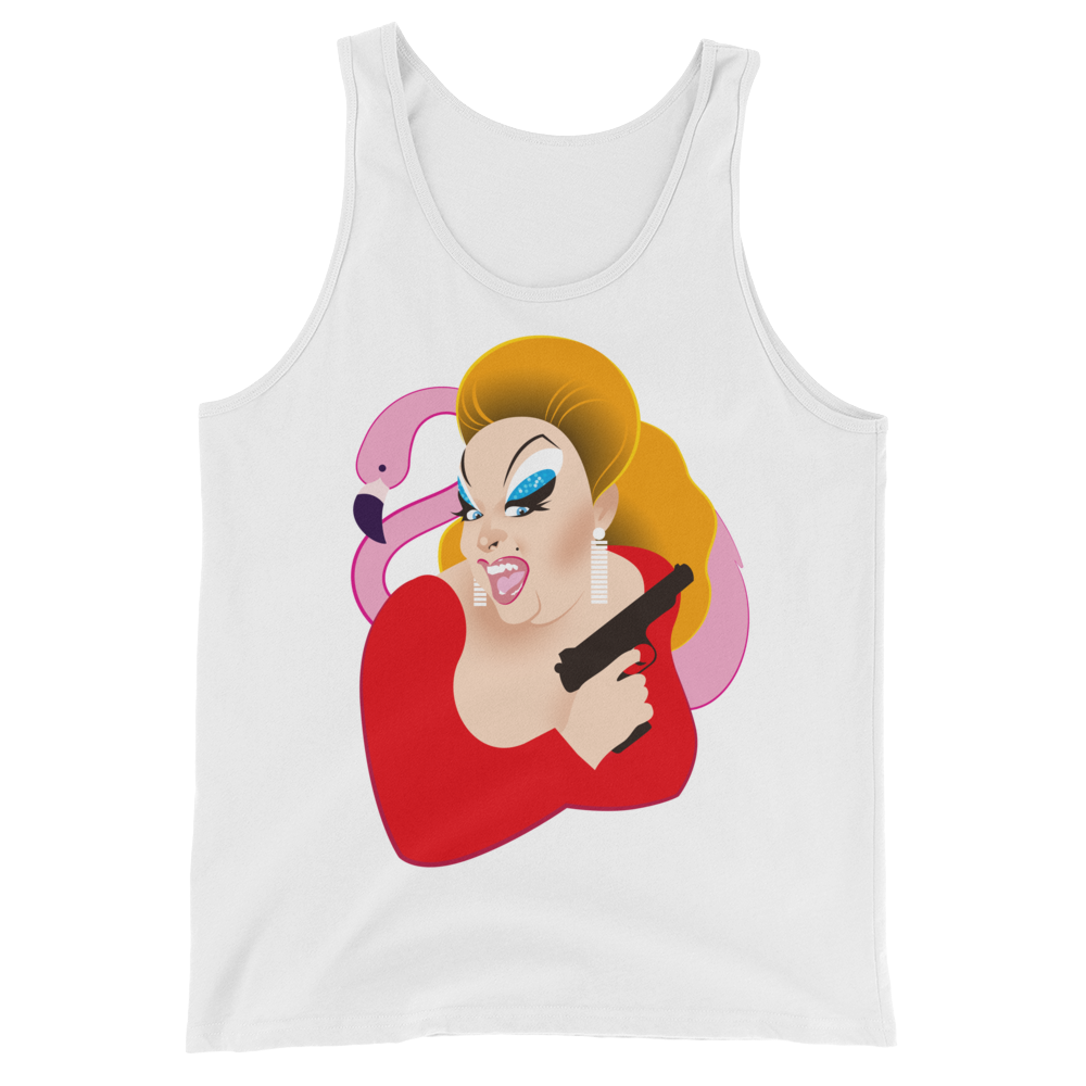 Pink Bird (Tank Top)-Tank Top-Swish Embassy
