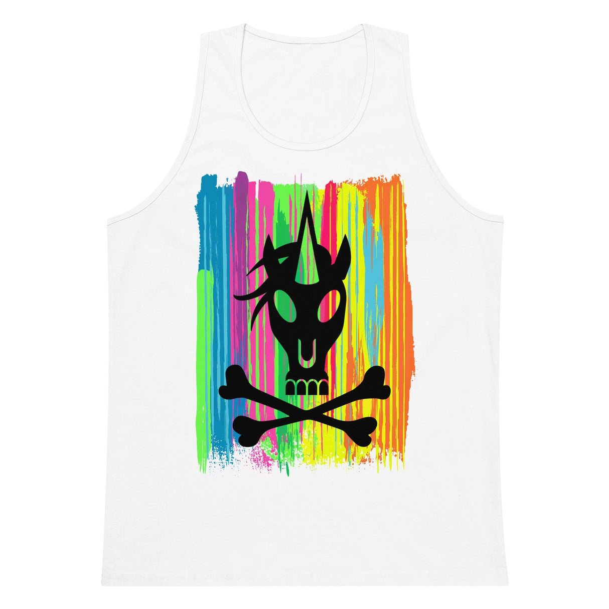 Psycho Unicorn (Tank Top)-Tank Top-Swish Embassy