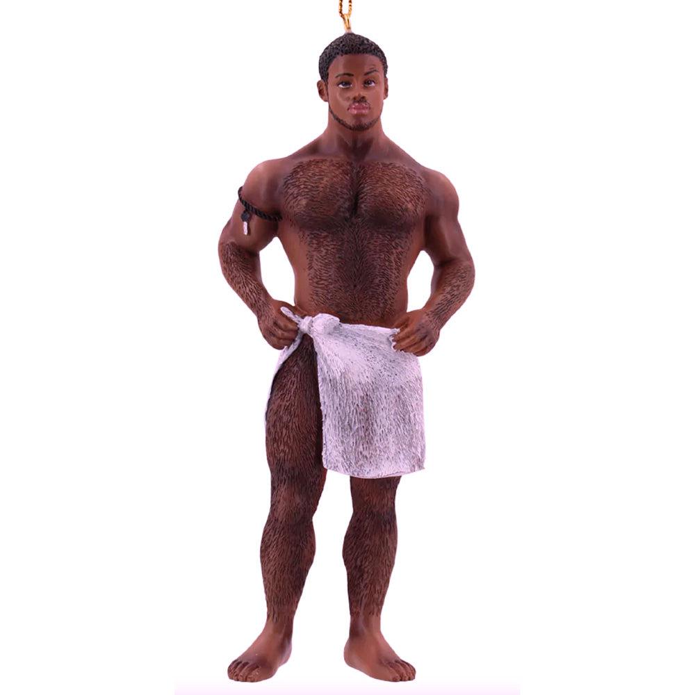 Spa Bear BIPOC (Ornament)-Ornament-Swish Embassy