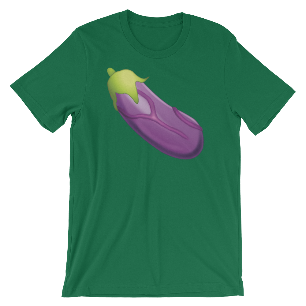 Veiny Eggplant Emoji-T-Shirts-Swish Embassy