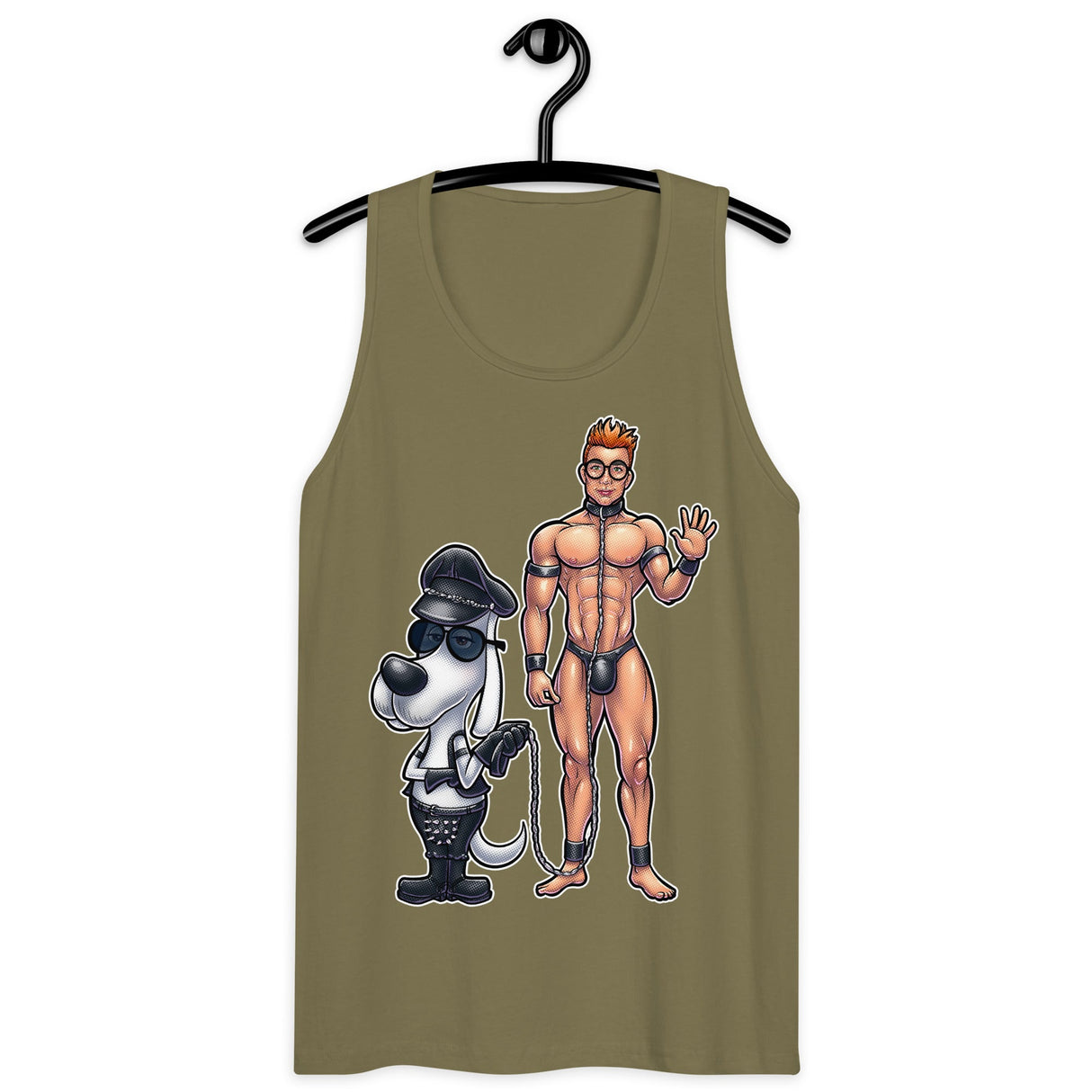 Wag the Pup (Tank Top)-Tank Top-Swish Embassy