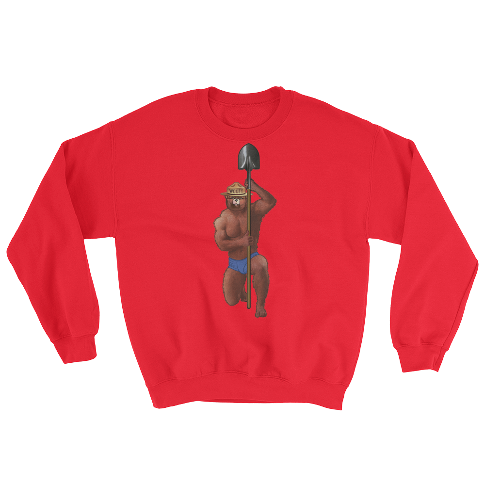 Woofy the Bear (Long Sleeve)-Long Sleeve-Swish Embassy